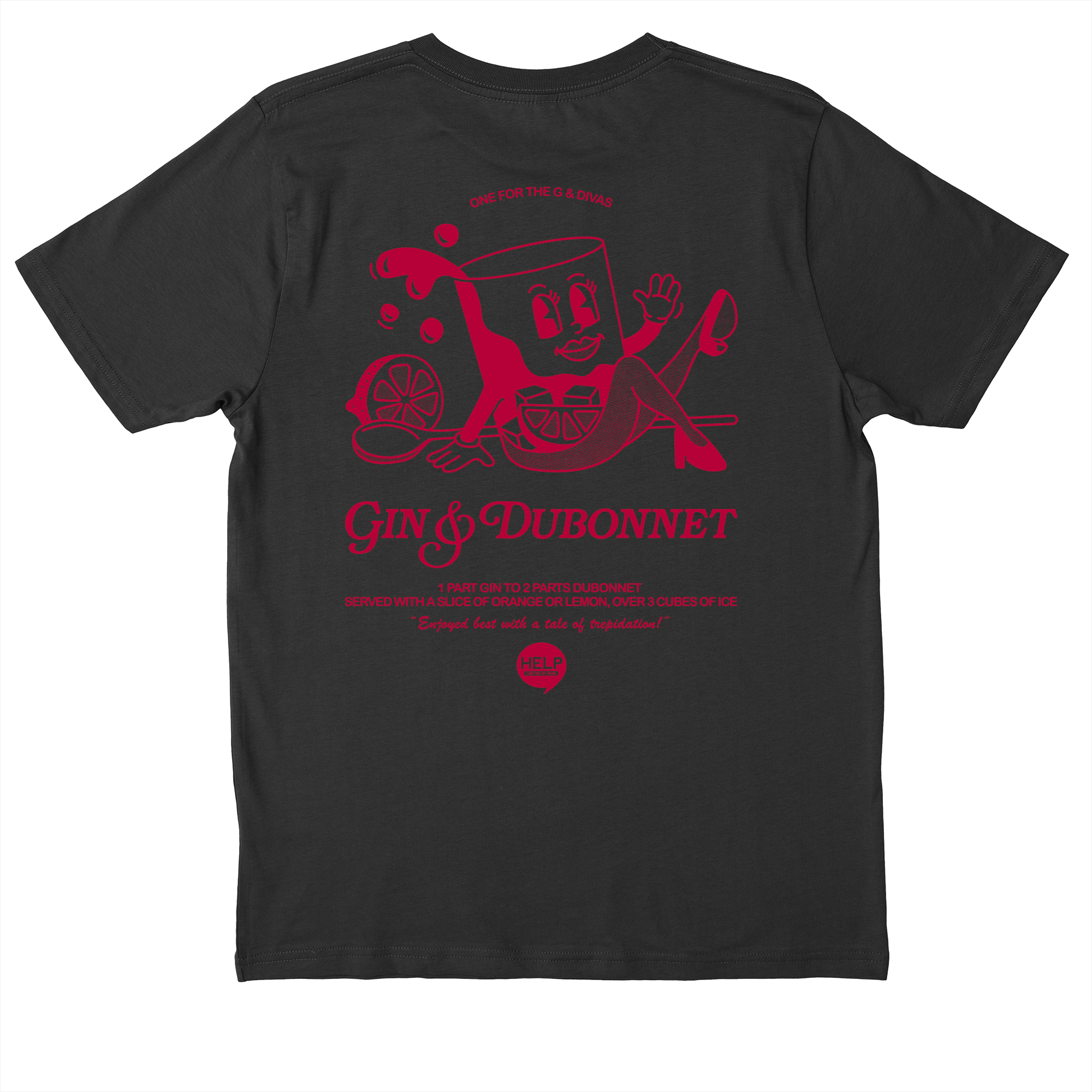 Gin & Dubonnet - Organic Light T-shirt Inclusive